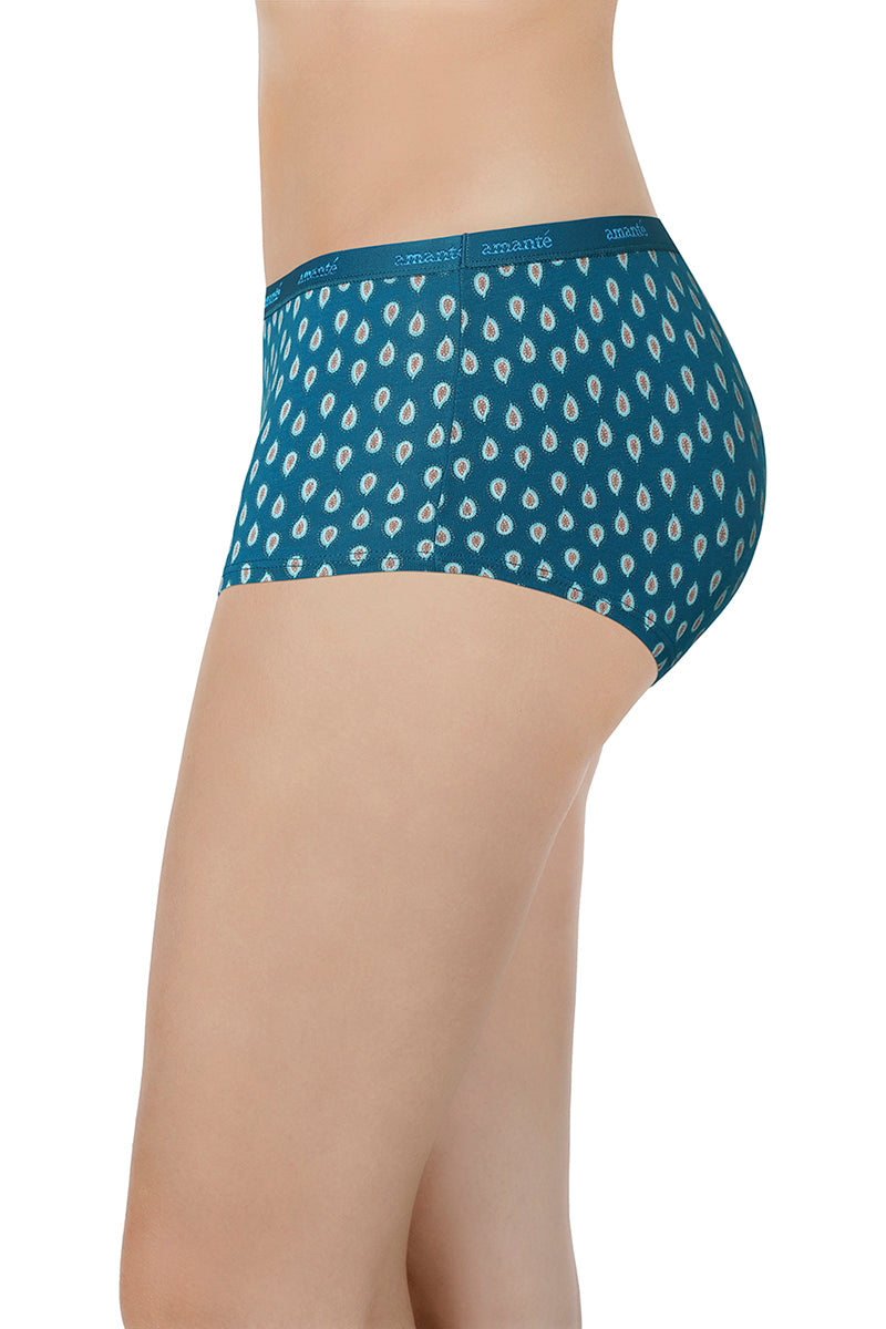 Solid Low Rise Boyshorts (Pack of 2) - C517