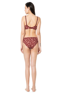 Smooth Charm Padded Non-Wired T-Shirt Bra - Filigree Print thumbnail 6