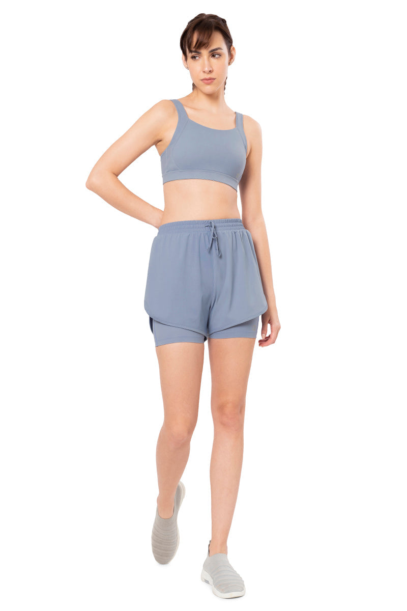 Energize High Rise Active Shorts - Tempest - Image 6 of 7