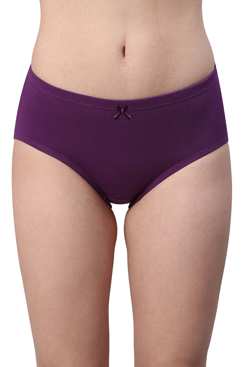 Inner Elastic Waistband Hipster (Pack of 3)