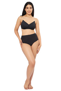 Classic Backless Padded & Non-wired Bra - Black thumbnail 6