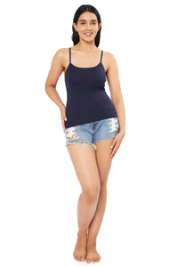 Cotton Camisole - Midnight thumbnail 6