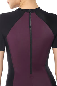 Leg Suit With Sleeves - Chockeberry With Nero thumbnail 7