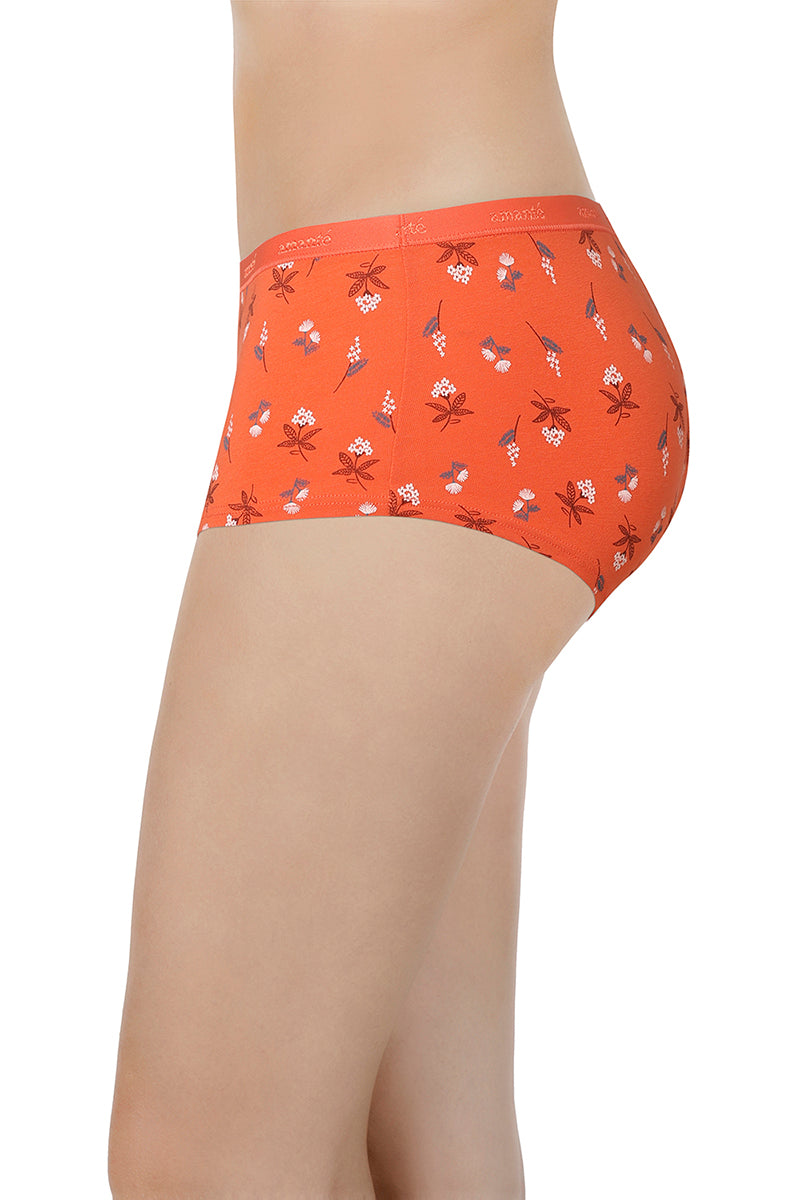 Solid Low Rise Boyshorts (Pack of 2) - C516