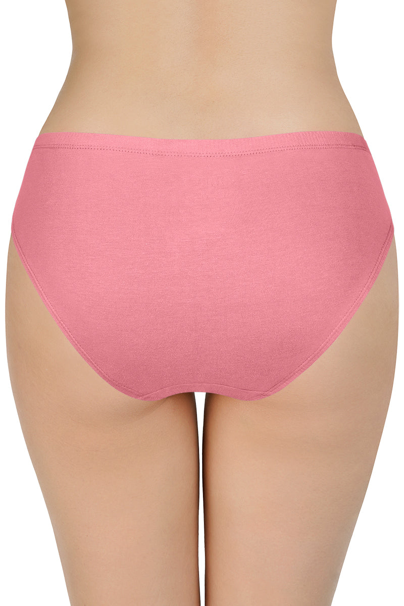 100% Cotton Bikini Panty Pack (Pack of 3) - D002 - Solid