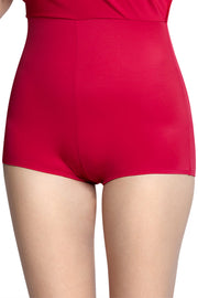 Round Neck Padded Swim Dress - Bull Fight