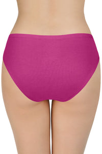 100% Cotton Bikini Panty Pack (Pack of 3) - D003 - Solid thumbnail 6