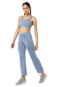Flaunt Flared High Rise Travel Pants - Tempest thumbnail 6