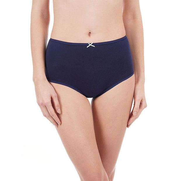 every de Assorted High Rise Full Brief (Pack of 5) - Mixed Combo 1