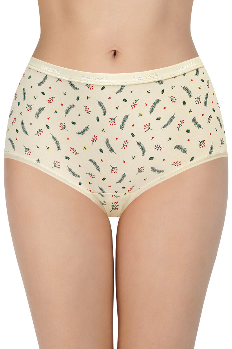 Print High Rise Full Brief Panties (Pack of 3) - Image 4 of 7