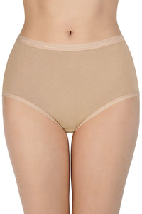 Solid High Rise Full Brief Panties (Pack of 3) thumbnail 4