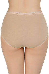 Solid High Rise Full Brief Panties (Pack of 3) thumbnail 5