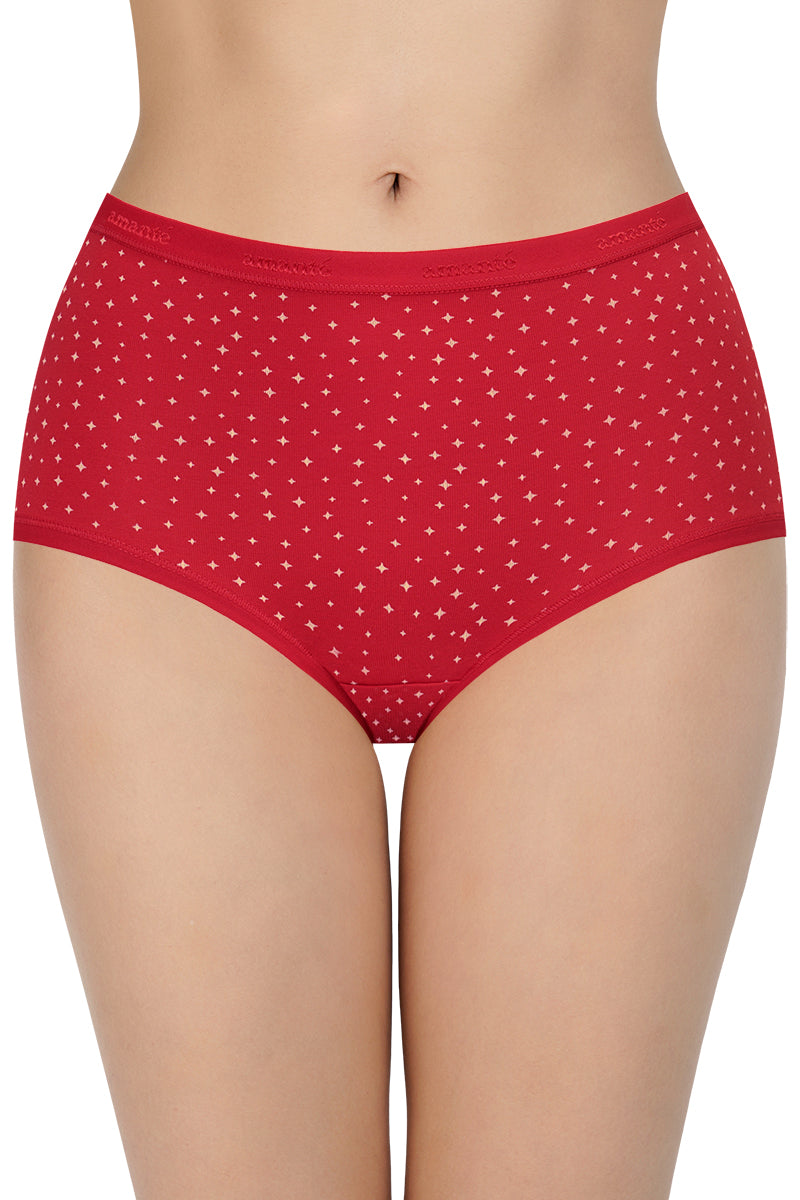 Print High Rise Full Brief Panties (Pack of 3) - Image 6 of 7