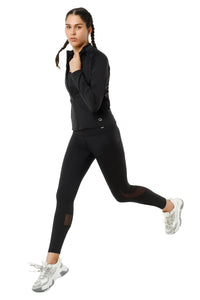 Energize Performance Full Sleeve Active Jacket - Jet Black thumbnail 6