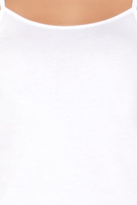Cotton Camisole (Pack of 2) - Nude-White thumbnail 9