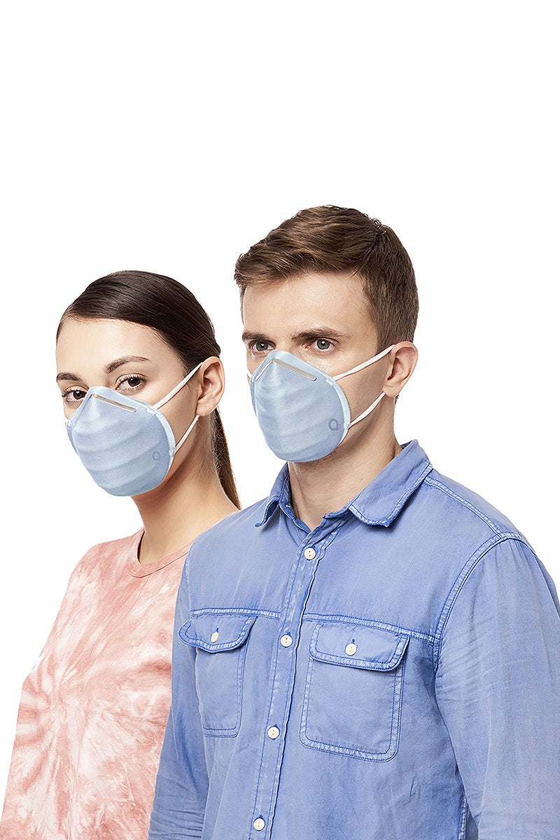 Ultra-light Contoured Fit Mask (Pack of 3) - Black-I Topaz-Thyme