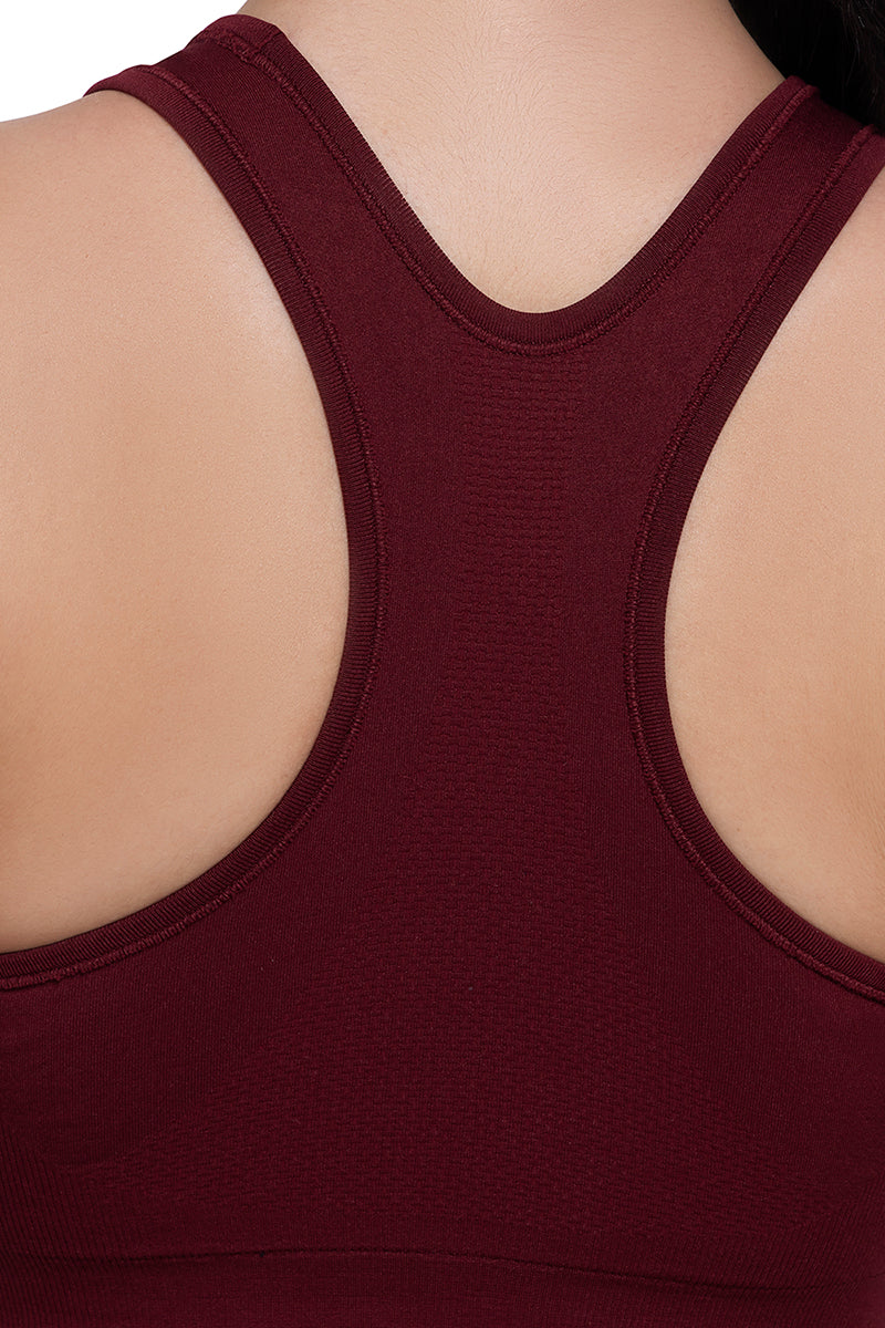 Reversible Low Impact Sports Bra - Pomegranate - Image 6 of 6