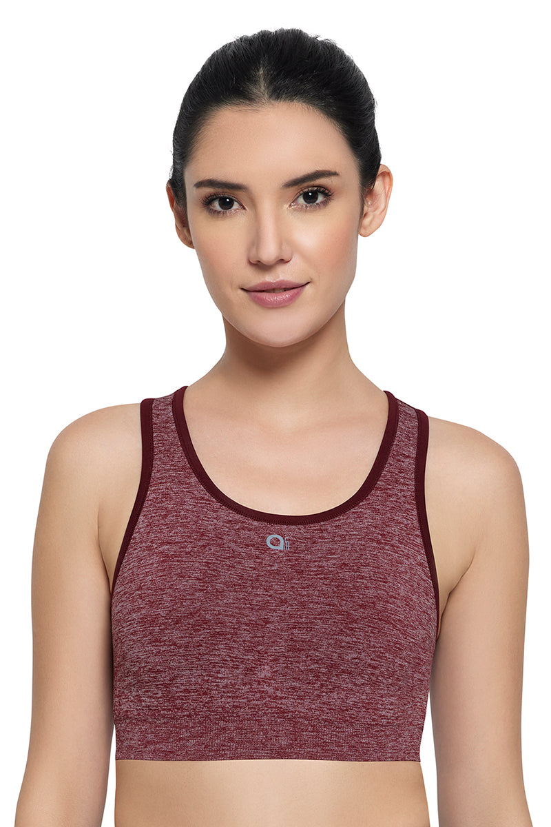 Reversible Low Impact Sports Bra - Pomegranate - Image 2 of 6