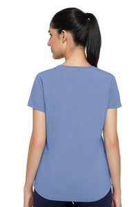 Essential V-neck Tee - Infinity Blue Marl thumbnail 2