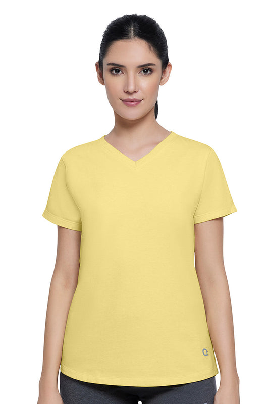 Essential V-neck Tee - Sunshine Marl