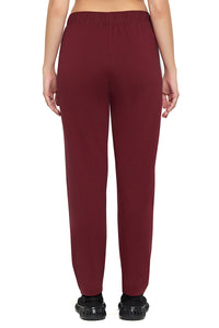 Essential Relaxed Full Length Pants - Pomegranate thumbnail 2