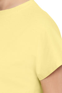 Essential Crop Top - Sunshine Marl thumbnail 4