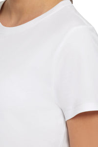 Essential Crew Neck Tee - White thumbnail 5