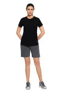 Essential Crew Neck Tee - Black thumbnail 4