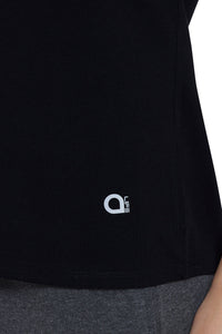 Essential Crew Neck Tee - Black thumbnail 6