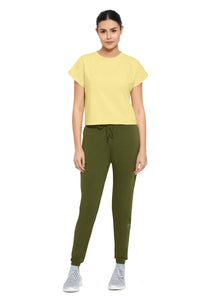 Essential Crop Top - Sunshine Marl thumbnail 5