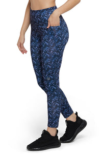 Energize Sports Tights - Midnight Print 01 thumbnail 3