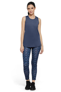 Energize Sports Tights - Midnight Print 01 thumbnail 6