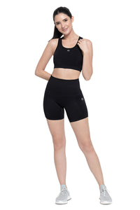 Seamless Cycling Shorts - Black thumbnail 4