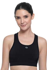 Reversible Low Impact Sports Bra - Black - color option