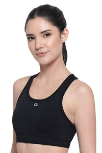Reversible Low Impact Sports Bra - Black thumbnail 3
