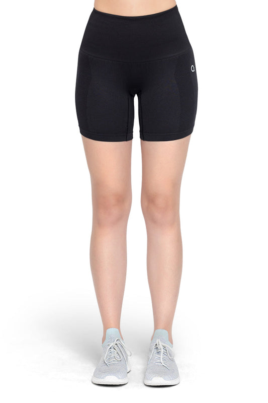 Seamless Cycling Shorts - Black