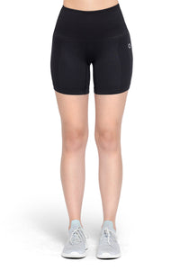 Seamless Cycling Shorts - Black - color option