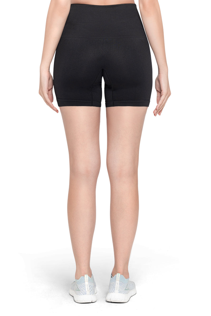 Seamless Cycling Shorts - Black - Image 2 of 5