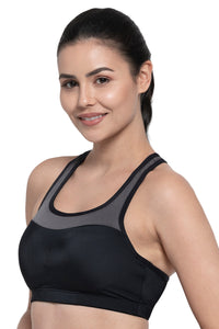 Energize High Impact Bra - Black thumbnail 2