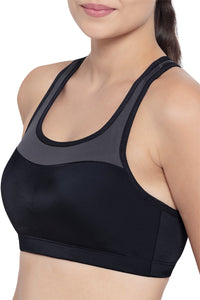 Energize High Impact Bra - Black thumbnail 4