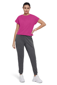 Essential Joggers - Gray Pinstripe Marl thumbnail 4