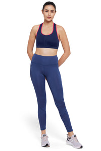Energize Medium Impact Bra - Medieval Blue thumbnail 6