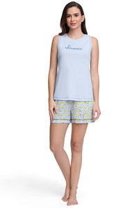 Sleep Shorts - Lemon Leaf Pr thumbnail 4