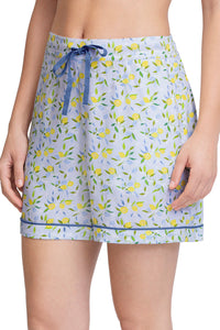 Sleep Shorts - Lemon Leaf Pr thumbnail 3