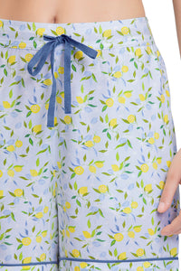 Sleep Shorts - Lemon Leaf Pr thumbnail 5