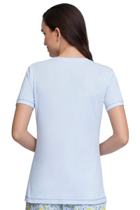 V-Neck Sleep Tee - Ancient Water thumbnail 2