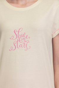 Scoop Neck Sleep Tunic - Whitesmoke thumbnail 5