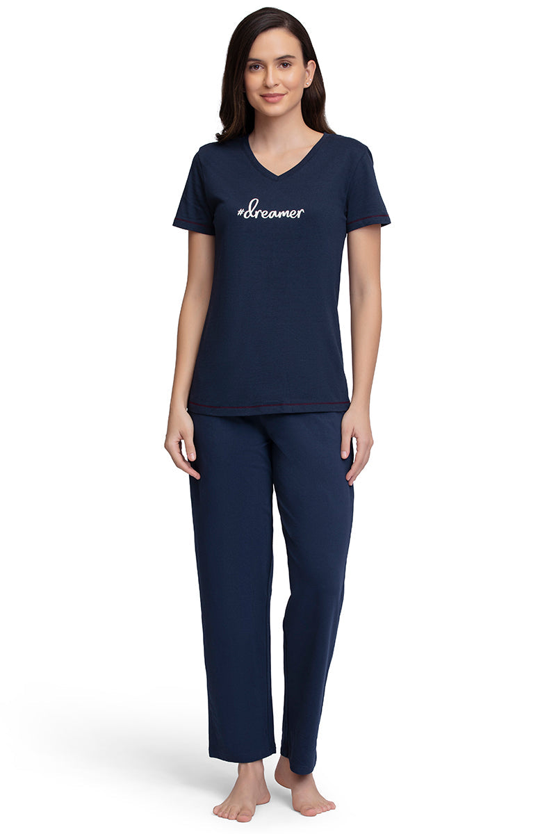 Full Length PJ Bottom - Midnight - Image 3 of 5