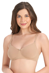 All Day Comfort Non-padded & Non-wired Bra - Sandalwood thumbnail 2