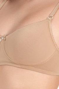 All Day Comfort Non-padded & Non-wired Bra - Sandalwood thumbnail 4